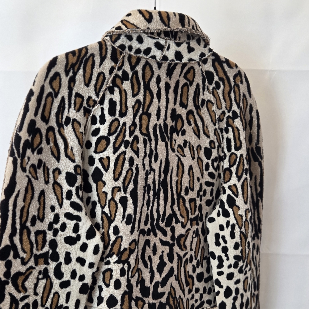 St. John Margay Leopard Print Jacket Womens, Couture, New With Tags - Picture 5 of 10